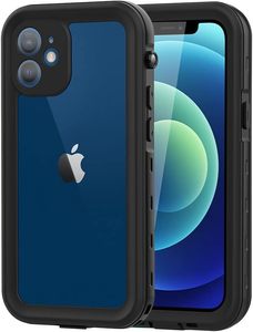 Products: for iPhone 12 Mini Waterproof Case with Built in Screen Protector Shockproof Dustproof