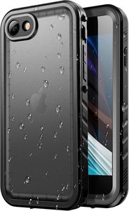 Products: for iPhone SE2/SE3/7/8 Waterproof Case IP68 Drop Proof Black Drop Proof Shockproof Dustproof