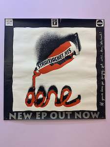 Flying Nun Gig Posters: STRAITJACKET FITS - DONE ORIGINAL PROMO POSTER