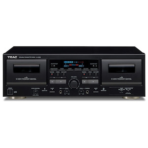 Cassette Players Recording Devices: TEAC-W-1200 DOUBLE CASSETTE DECK PLAYER *NEW*