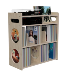 VALHALLA-STACK 900 BIRCH RECORD STAND *NEW*