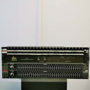 Pre Loved Hifi Gear: DBX 231 GRAPHIC EQUALIZER-NOISE REDUCTION SYSTEM & PATCH BAY 2ND HAND