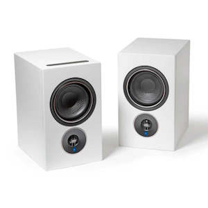 Bluetooth Streaming Speakers: PSB ALPHA iQ WIRELESS MUSIC STREAMING SPEAKERS-WHITE *NEW*