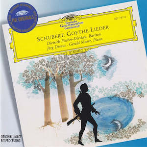 Schubert- Goethe Lieder Fischer-dieskau Cd