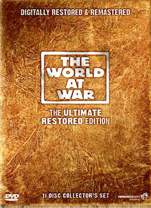 Relics Vinyl Cd Box Set Collections: WORLD AT WAR THE-11DVD VG