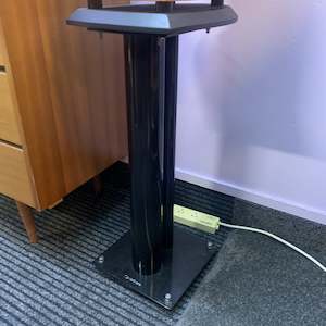 NORSTONE STYLUM 2 SPEAKER STANDS BLACK 2ND HAND