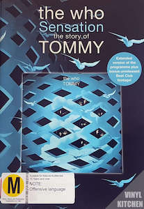 Music Dvds 1: WHO THE-TOMMY DVD VG+