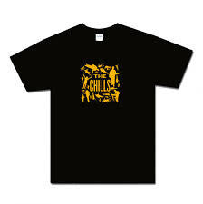 Relics Tees Totes: CHILLS THE-MOLTEN GOLD T-SHIRT (L) *NEW*