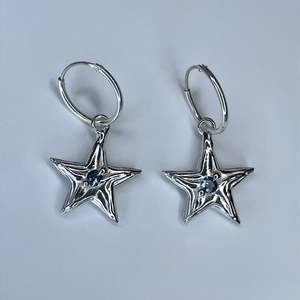 Art 1: BEBE MAE - STAR EARRINGS ZIRCON *NEW*