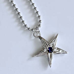 Art 1: BEBE MAE - STAR PENDANT SAPPHIRE *NEW*