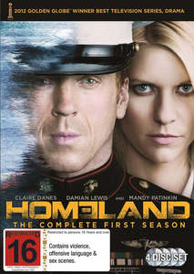 Dvds In Stock At Relics: HOMELAND-THE COMPLETE 1ST SEASON-4DVD NM