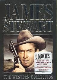Dvds Blu Rays Everything In Stock: JAMES STEWART- THE WESTERN COLLECTION REGION 1 6DVD VG
