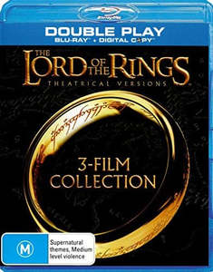 Blu Ray In Stock At Relics: LORD OF THE RINGS THEATRICAL COLLECTION-3BLURAY +3DIGI VG