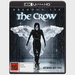 Blu Ray In Stock At Relics: CROW THE- 4K ULTRAHD NM
