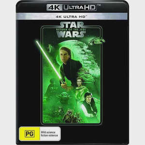 Blu Ray In Stock At Relics: STAR WARS- RETURN OF THE JEDI 4K ULTRA HD NM