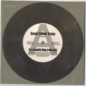 OCEAN COLOUR SCENE-ITS A BEAUTIFUL THING PROMO CD SINGLE G