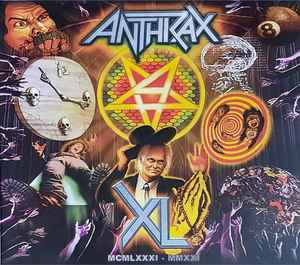 ANTHRAX- XL MCMLXXXI-MMXXI 2CD/DVD NM