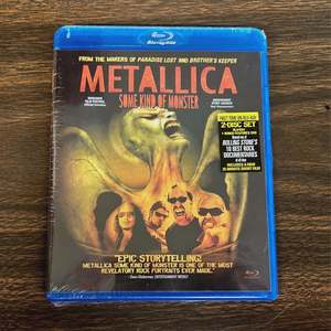 Dvds Blu Rays Everything In Stock: METALLICA- SOME KIND OF MONSTER BLURAY AND DVD NM