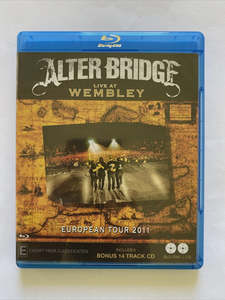 ALTER BRIDGE- LIVE AT WEMBLEY 2011 BLURAY AND CD  NM