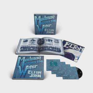 Cds Dvds Blurays Books: JOHN ELTON- MADMAN ACROSS THE WATER 3CD/DVD NM