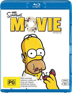 Blu Ray In Stock At Relics: SIMPSONS MOVIE THE-BLURAY NM