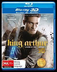 Blu Ray In Stock At Relics: KING ARTHUR-LEGEND OF THE SWORD BLURAY3D+BLURAY NM