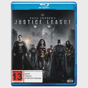 Blu Ray In Stock At Relics: JUSTICE LEAGUE -2BLURAY NM