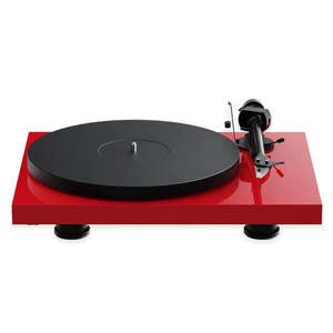 PROJECT DEBUT EVO 2 WITH PICK IT MM CARTRIDGE-HIGH GLOSS RED *NEW*