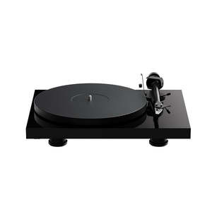 PROJECT DEBUT EVO 2 WITH PICK IT MM CARTRIDGE-HIGH GLOSS BLACK *NEW*