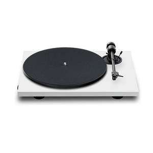 Turntables: PROJECT E1.2 TURNTABLE - SATIN WHITE *NEW*