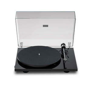 Turntables: PROJECT E1.2 TURNTABLE - HIGH GLOSS BLACK *NEW*