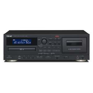 Cd Players: TEAC AD850 CASSETTE DECK AND CD PLAYER-BLACK *NEW*