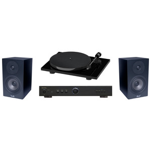 Amplifiers: ROTEL X ENCEL 'ENTRY' TURNTABLE STEREO SET *NEW*