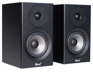 Speakers: ENCEL RAW GELATI BOOKSHELF SPEAKERS - BLACK *NEW*
