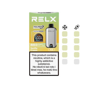 Vanilla Cream (Ice) 8000 Puff 18mg/mL