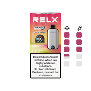 Disposable Vapes: Strawberry Kiwifruit 8000 Puff 18mg/mL