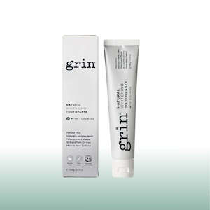 Oral Care: Grin Natural Whitening Toothpaste with Fluoride 100g