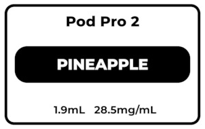 Infinity2 Vape Pod: Pod Pro 2 Pineapple 28.5mg/mL