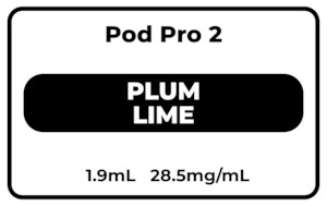 Infinity2 Vape Pod: Pod Pro 2 Plum Lime 28.5mg/mL