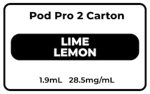 Pod Pro 2 CARTON Lime Lemon 28.5mg/mL