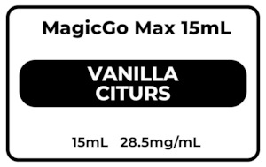 Vape Pod: MagicGo Max 15mL Vanilla Citrus 28.5mg/mL