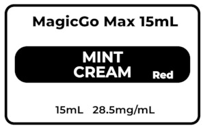 Vape Pod: MagicGo Max 15mL Mint Cream(Red) 28.5mg/mL
