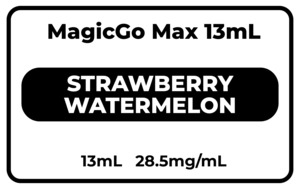 Vape Pod: MagicGo MAX 13mL Strawberry Watermelon 28.5mg/mL