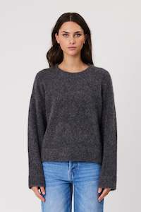 Knitwear: LAYLA KNIT - CHARCOAL