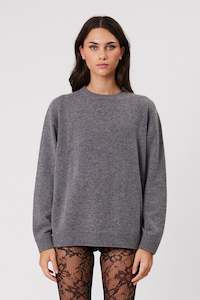 Knitwear: KENNEDY KNIT - CHARCOAL
