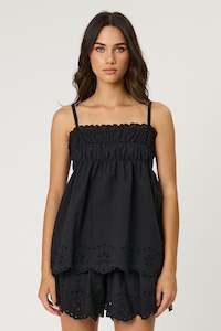 Full Price Remain: LEILANI CAMI - BLACK