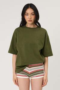 Full Price Remain: ARIA TEE - SEAWEED