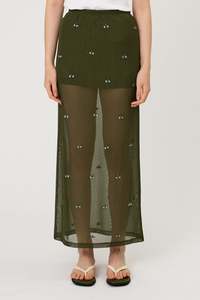 MARLOWE SKIRT - SEAWEED