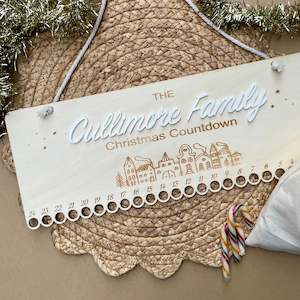 Candy Cane Christmas Countdown