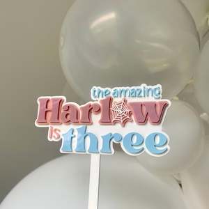 Birthday: Custom Cake Toppers